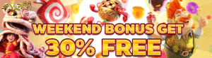 Money88｜WEEKEND BONUS 30% FREE